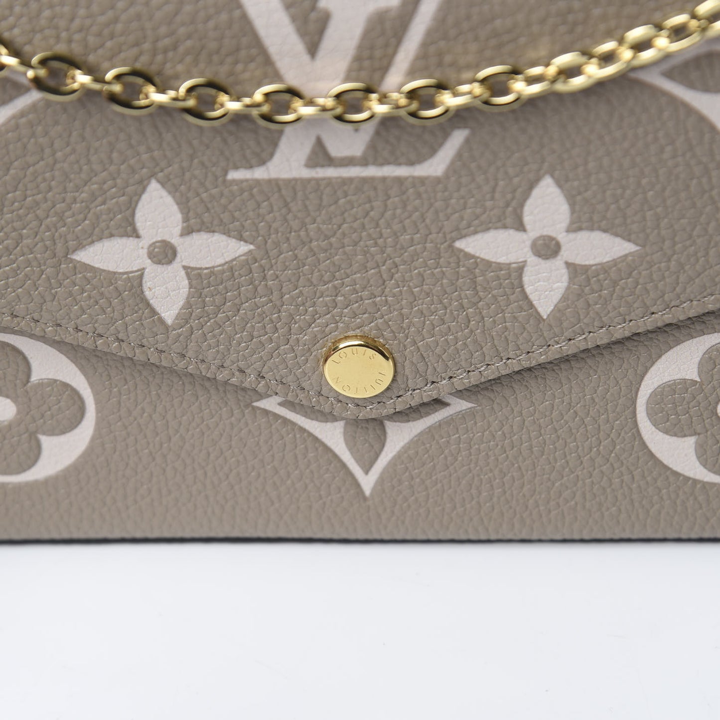 Empreinte Monogram Giant Felicie Pochette Tourterelle Creme