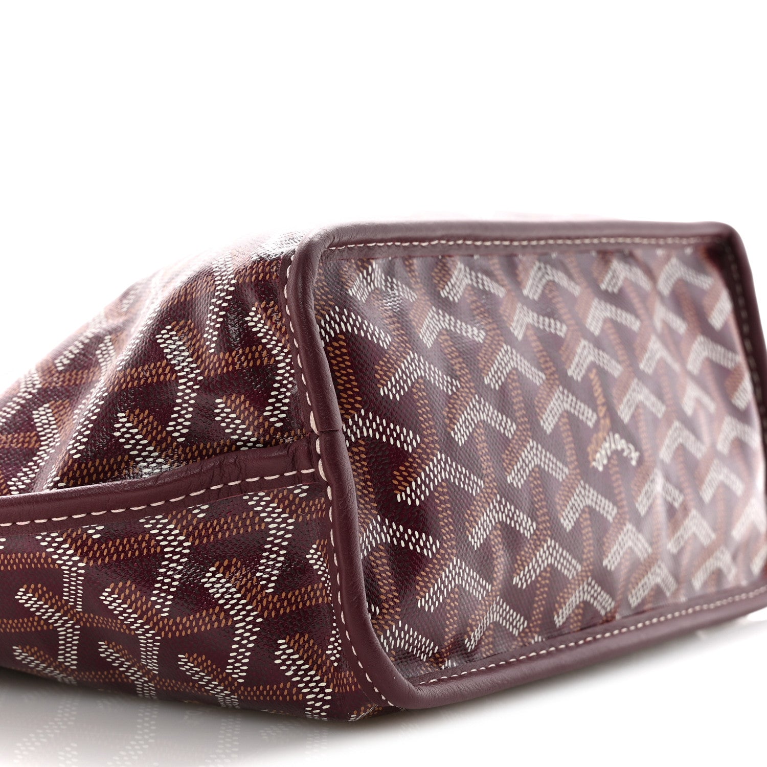 Goyard Goyardine Reversible Mini Anjou Burgundy 15 of 18