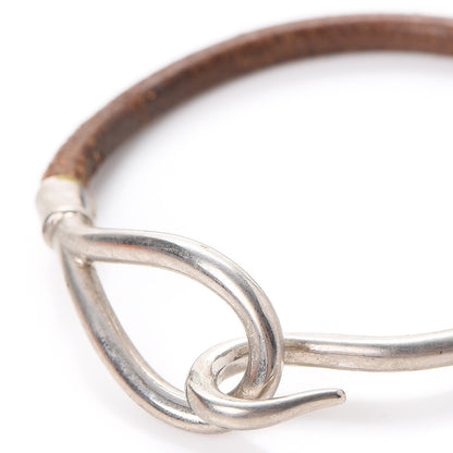 Hermes Natural Bridle Jumbo Hook Bracelet Bouton 4 of 6