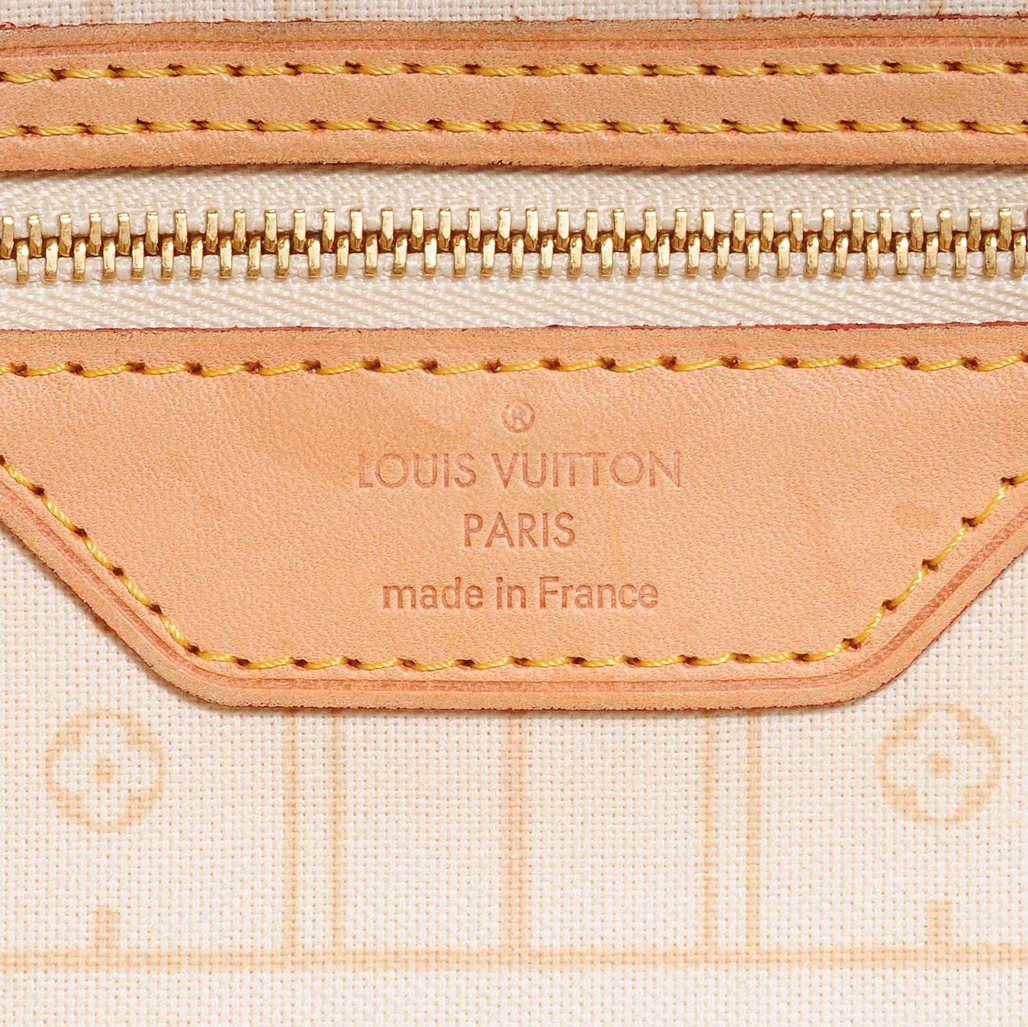 Louis Vuitton Damier Azur Neverfull MM 6 of 7