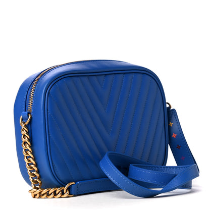 Louis Vuitton Calfskin New Wave Camera Bag Bleu Neon 2 of 4
