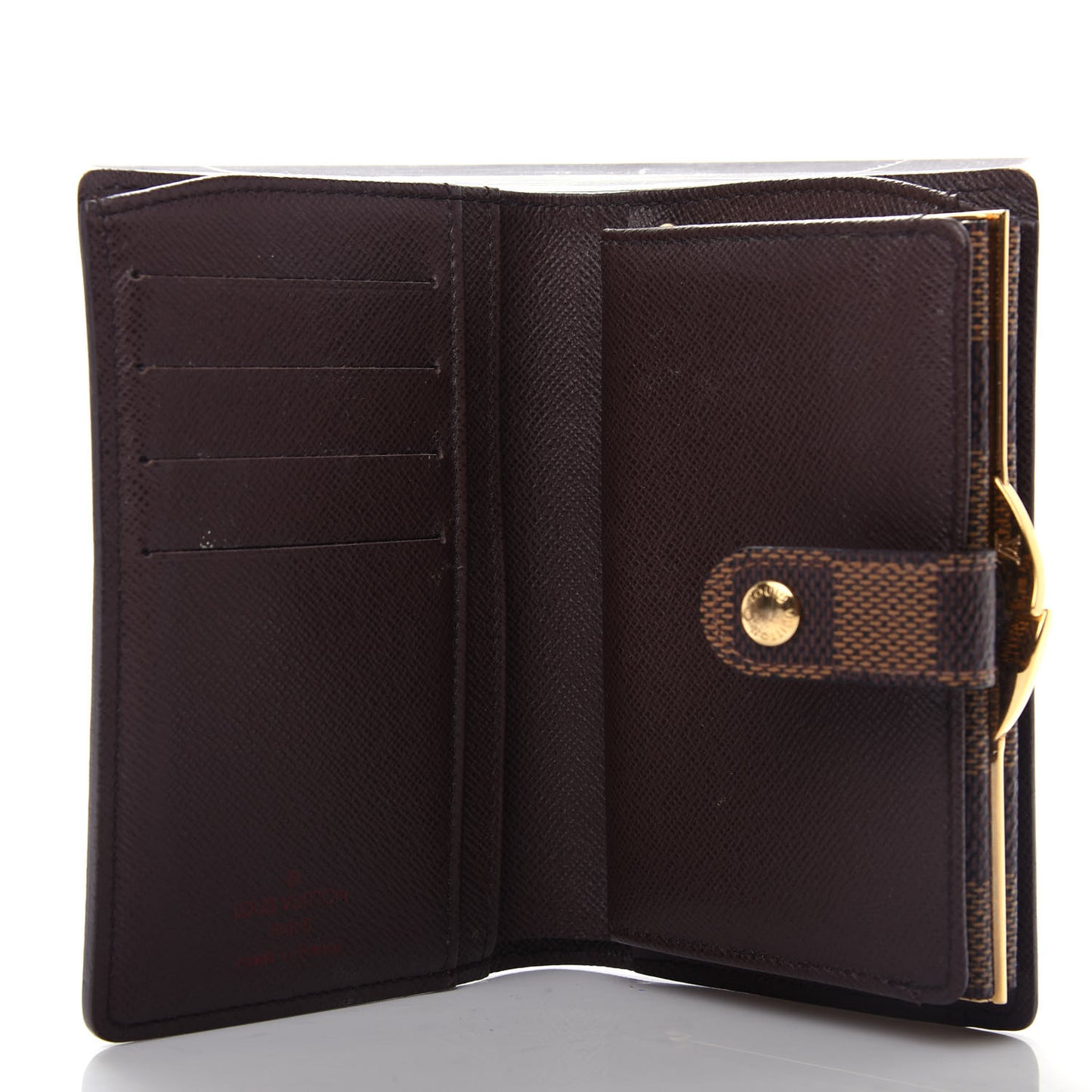 Damier Ebene French Purse Wallet
