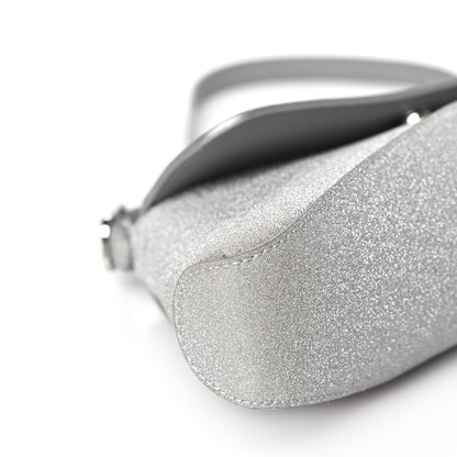 Balenciaga Sparkling Fabric Small XX Flap Stretch Bag Silver 9 of 11