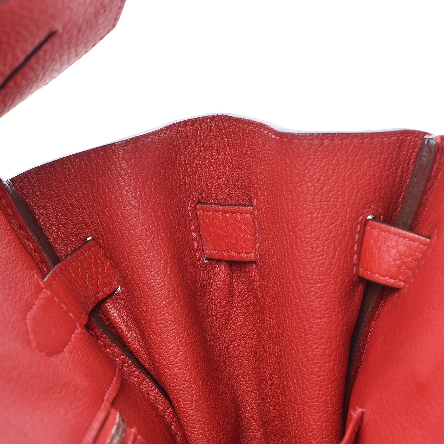 Taurillon Clemence Birkin 35 Rouge Casaque