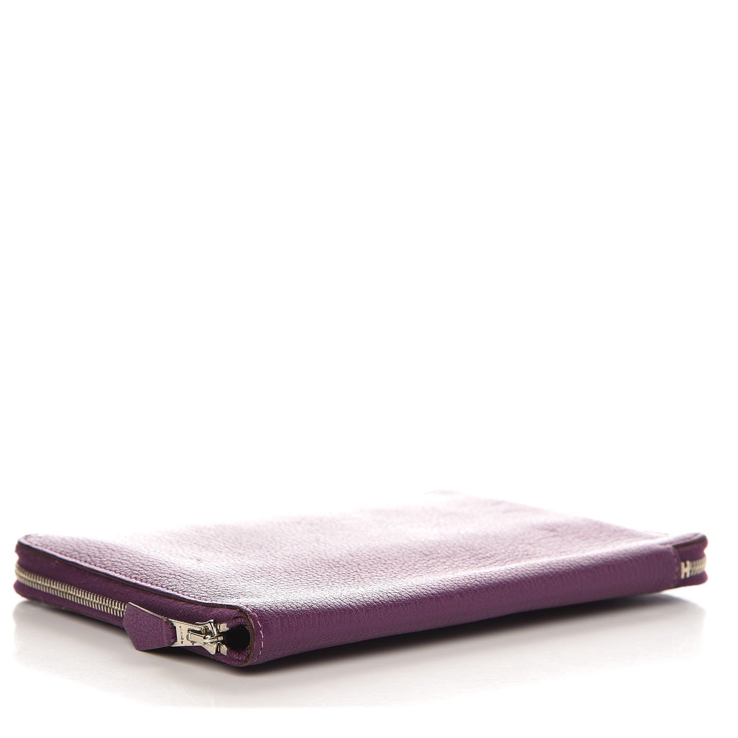Hermes Chevre Mysore Azap GM Combined Wallet Violet 4 of 7
