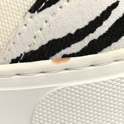 Saint Laurent Canvas Zebra Mens Venice Slip On Sneakers 43 Black White 9 of 11