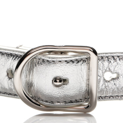 Christian Dior Metallic Calfskin Medium Diorever Flap Silver 6 of 16