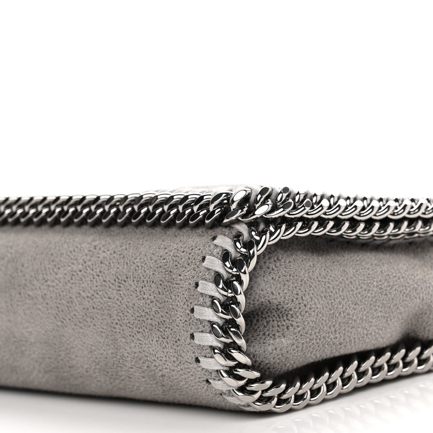 Shaggy Deer Falabella Crossbody Bag Light Grey