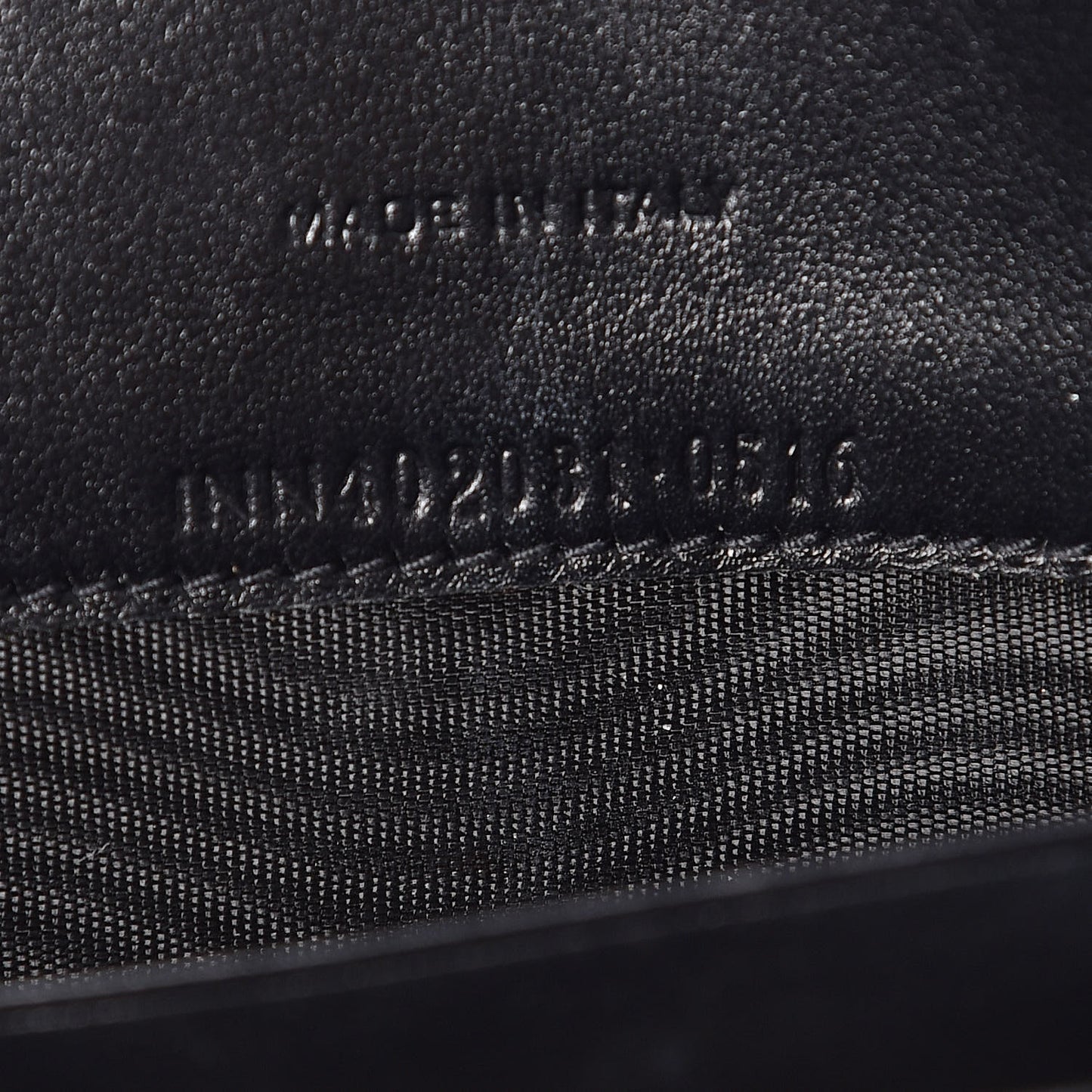 Velvet Leopard Print Monogram Envelope Chain Wallet Black
