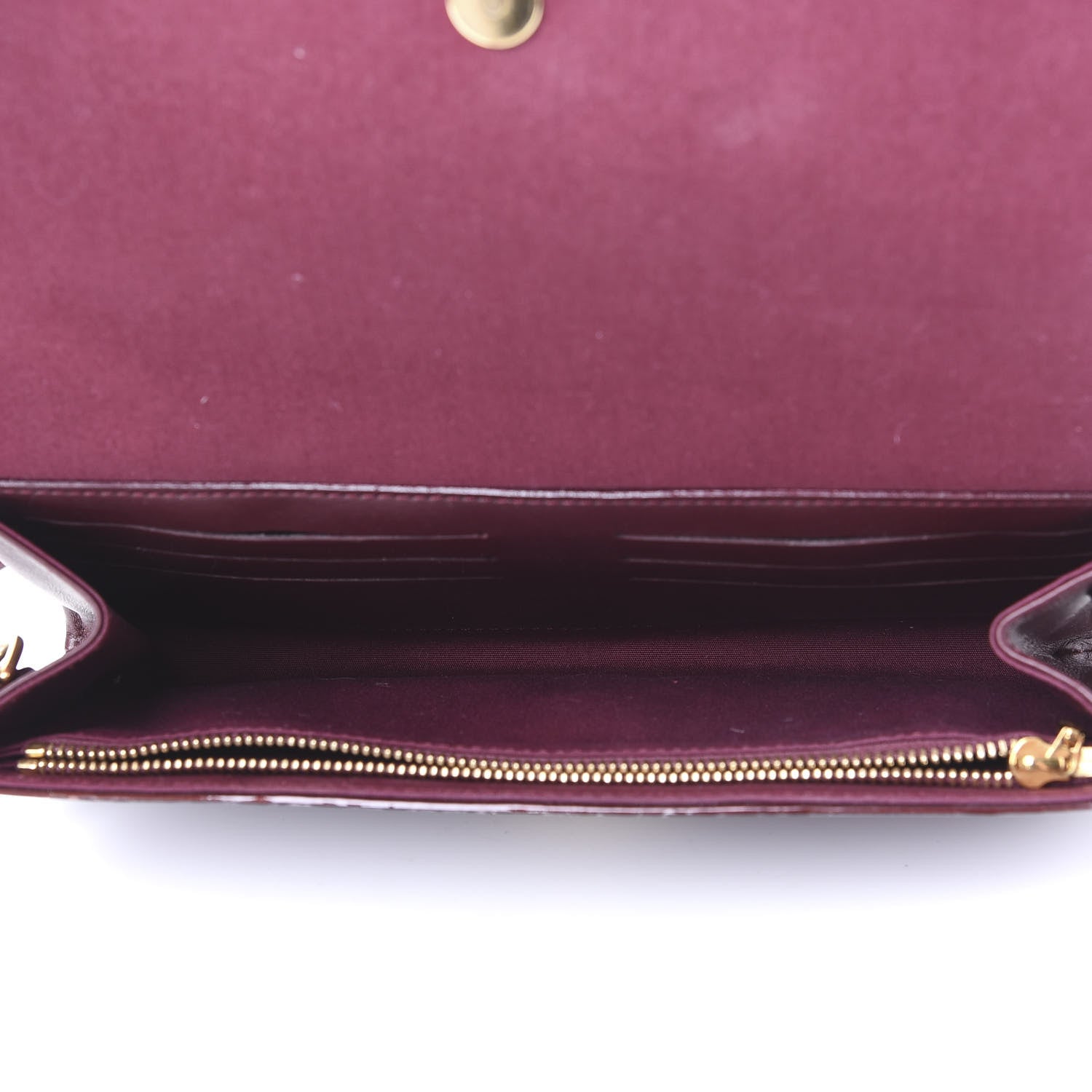 Louis Vuitton Vernis Rossmore MM Rouge Fauviste 4 of 9