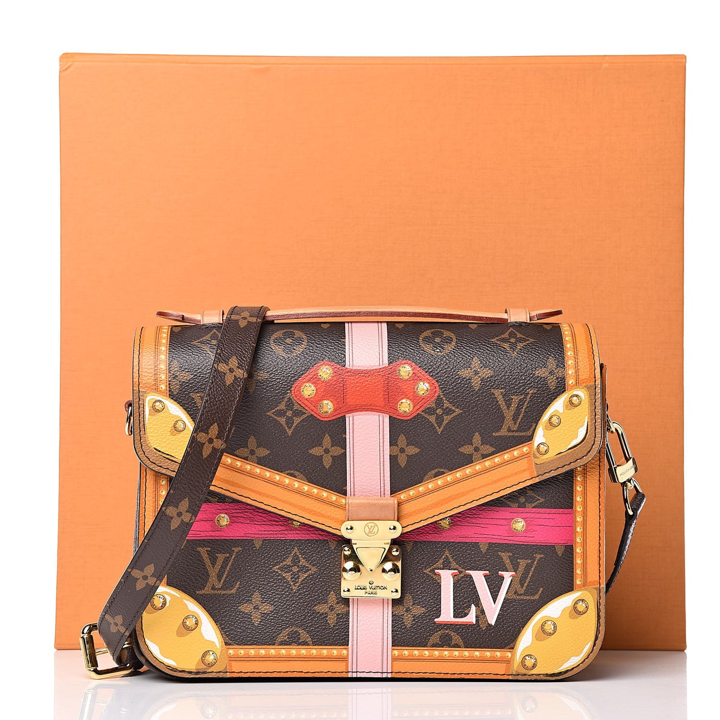 Monogram Summer Trunks Pochette Metis
