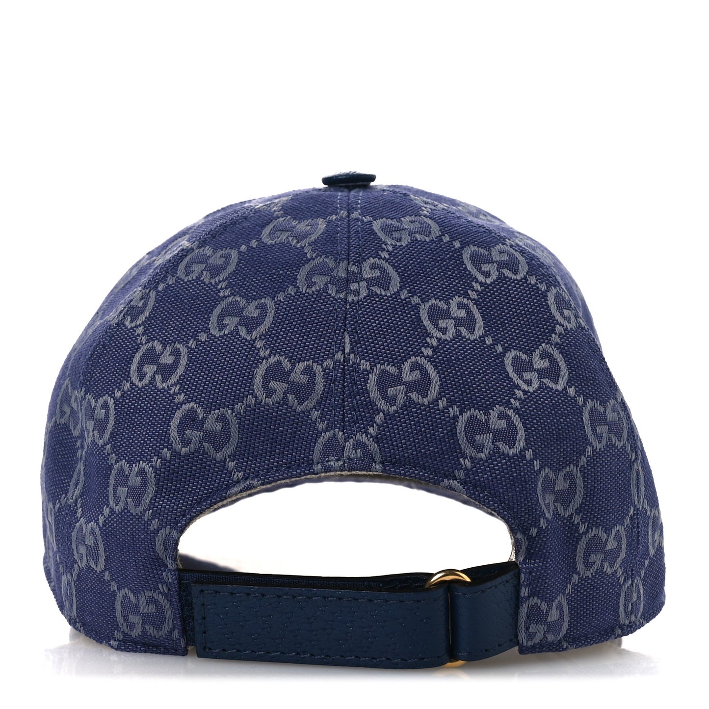 Monogram New GG Baseball Hat S Blue Grey