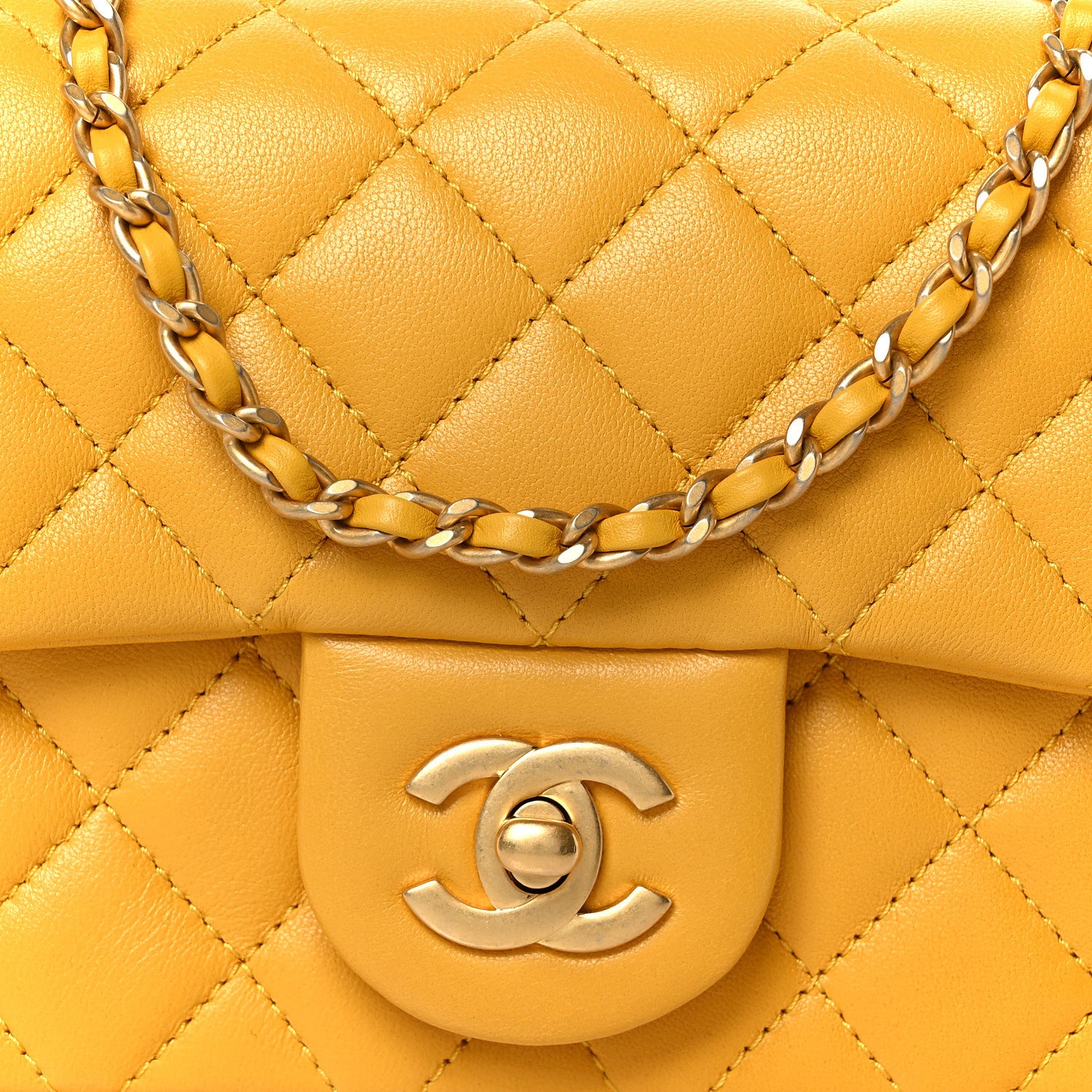 Chanel Lambskin Quilted Mini Pearl Crush Flap Juane 9 of 11
