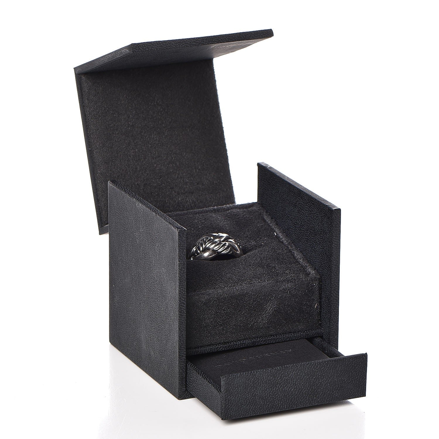 David Yurman Sterling Silver 13mm Cordelia Ring 54 7 5 of 5