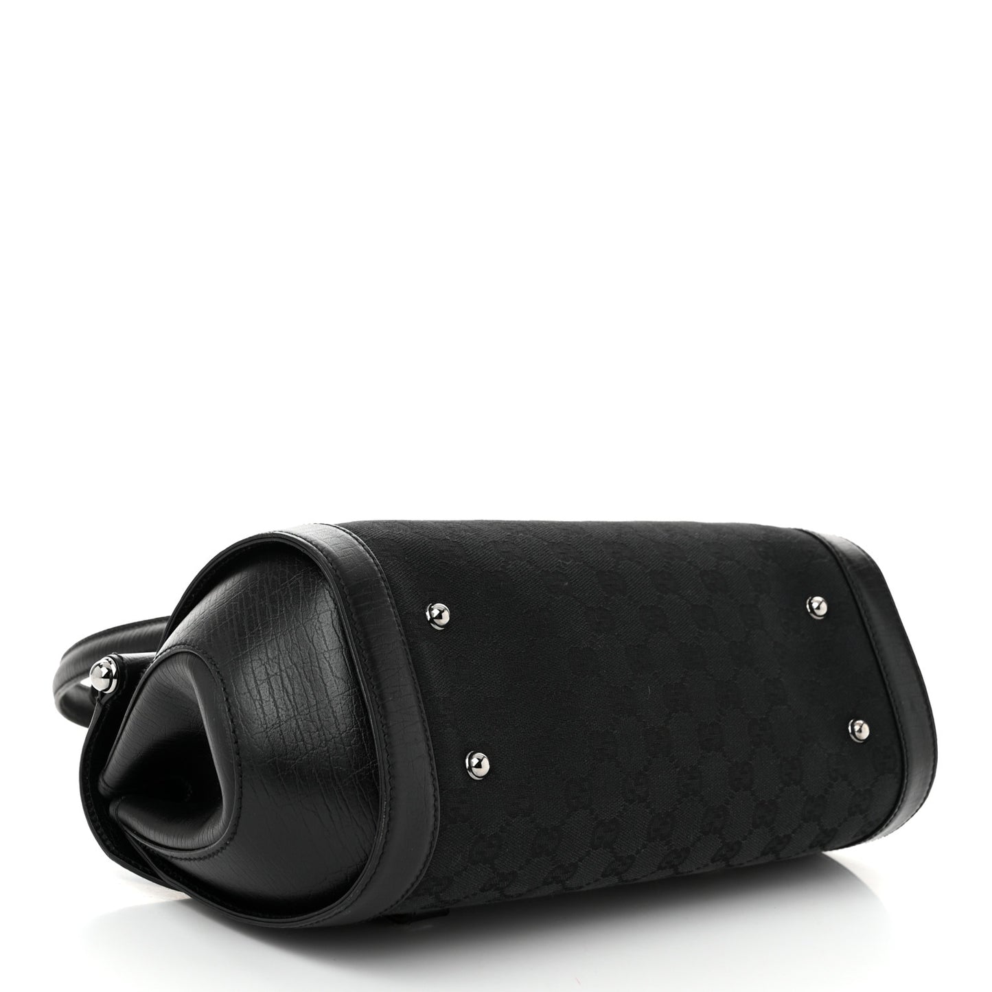 Monogram Bamboo Bullet Bag Black