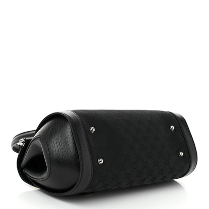 Gucci Monogram Bamboo Bullet Bag Black 4 of 10