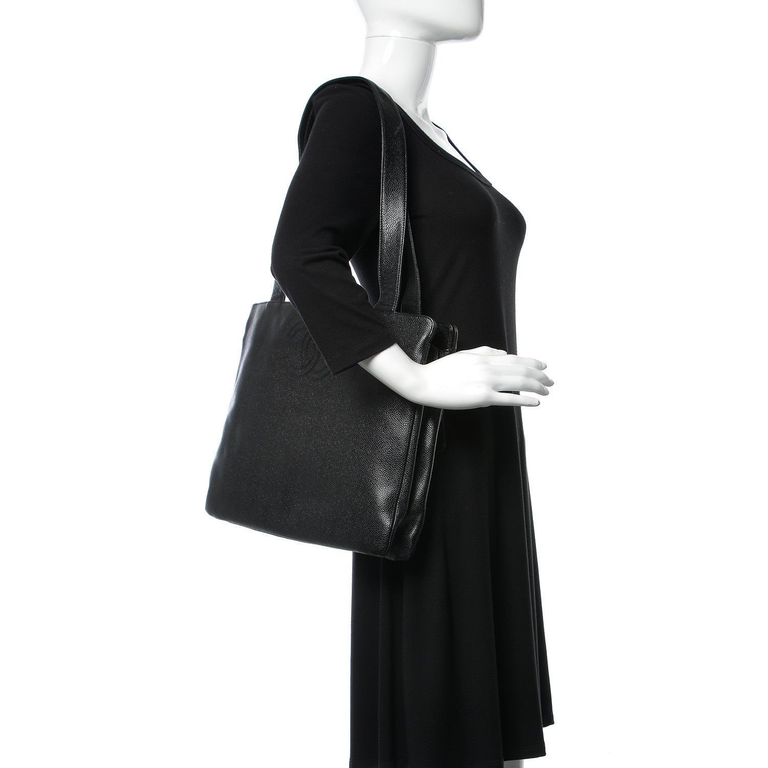 Chanel Caviar Tote Black 2 of 9