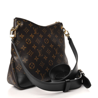 Louis Vuitton Monogram Odeon MM Black 3 of 10