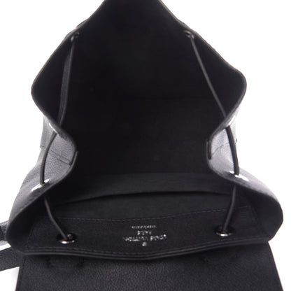Louis Vuitton Calfskin Lockme Backpack Black 5 of 10