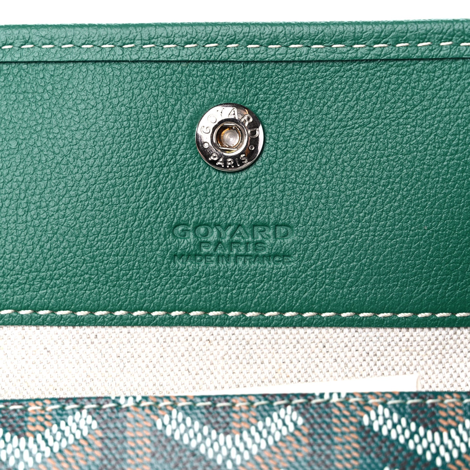 Goyard Goyardine Saint Louis GM Green 5 of 7