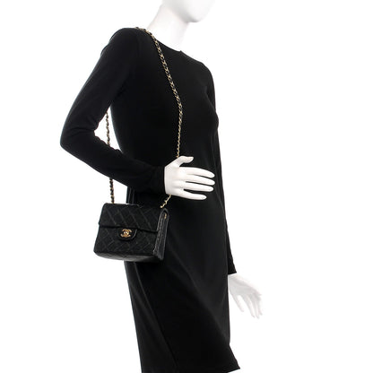 Chanel Lambskin Quilted Mini Square Flap Black 2 of 13