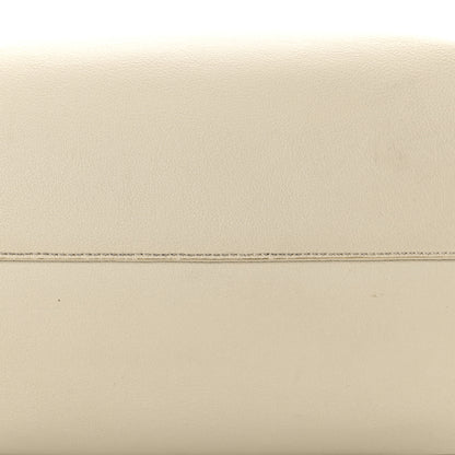 Saint Laurent Calfskin Large Shopping Tote Porcellana 16 of 17