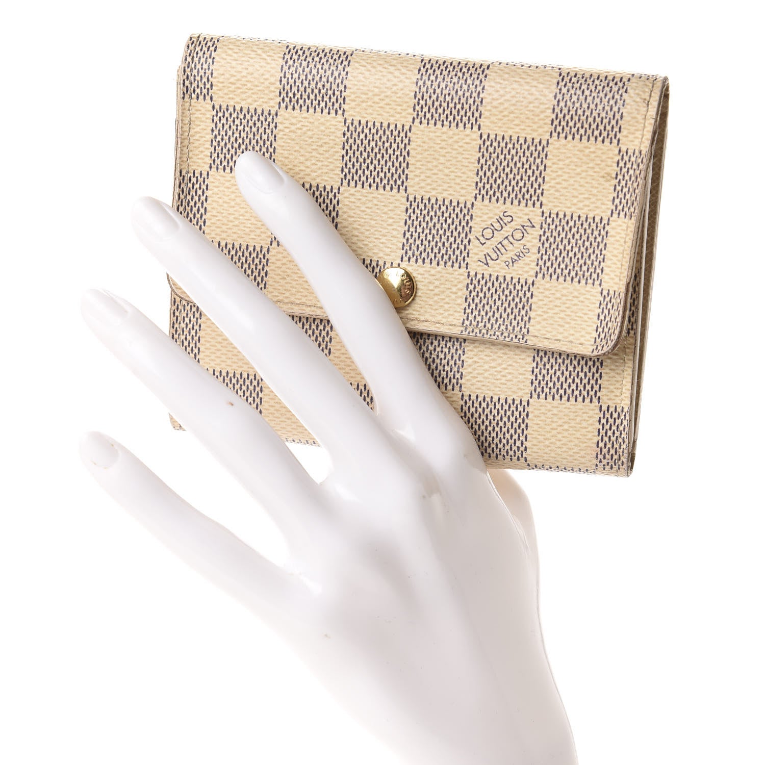 Louis Vuitton Damier Azur Anais Wallet 2 of 15