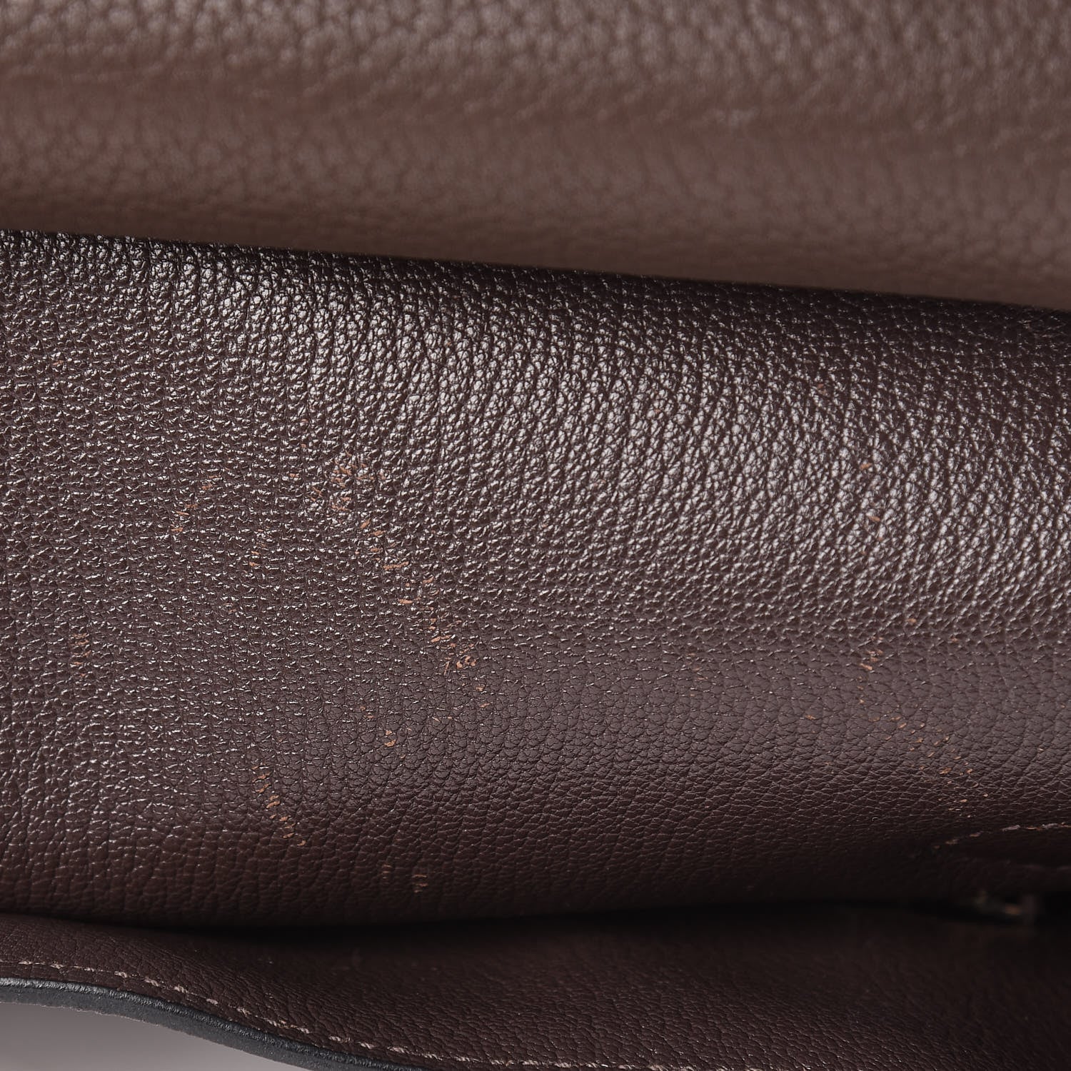 Hermes Taurillon Clemence Jypsiere 34 Chocolate 8 of 29