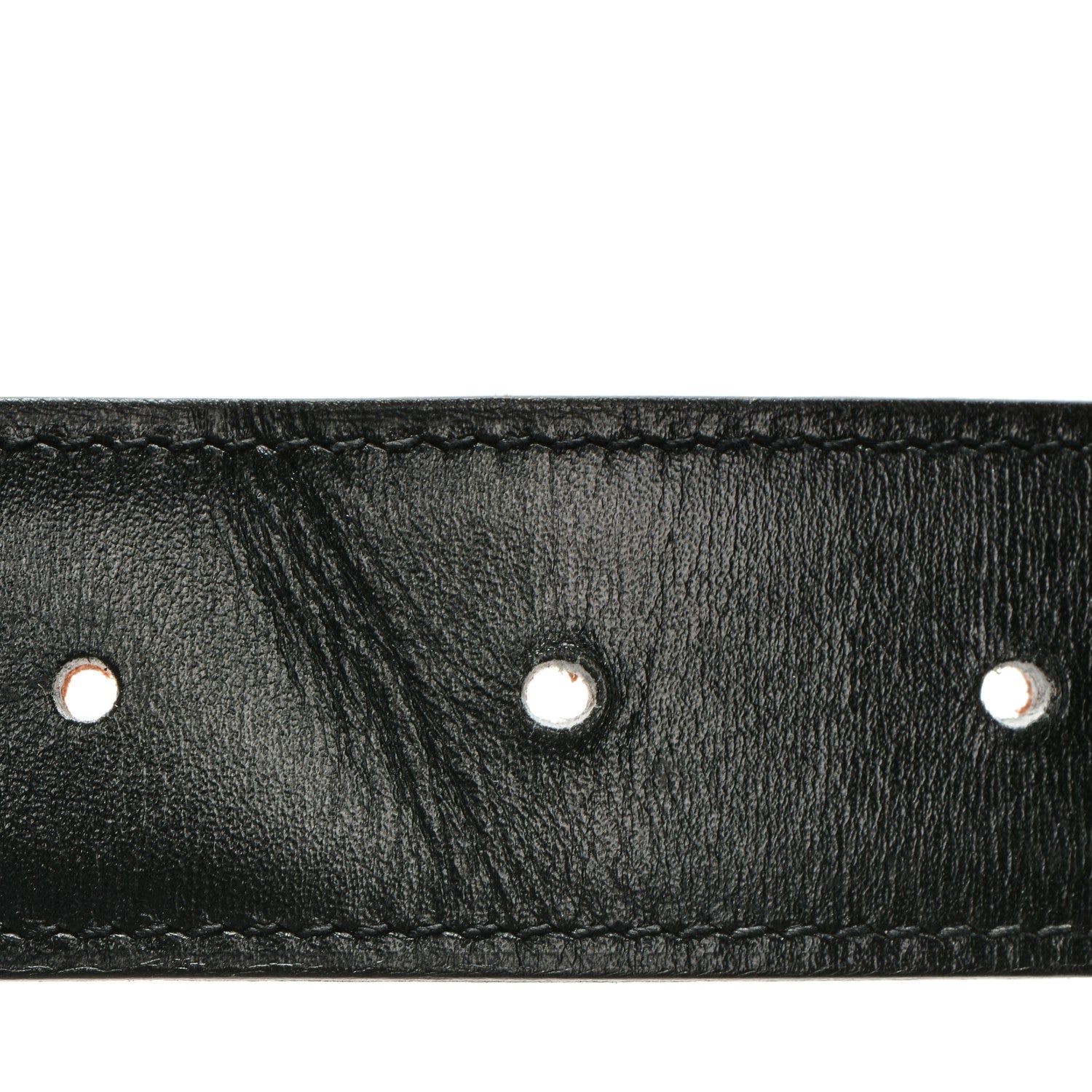 Hermes Togo Box 32mm H Belt 80 Orange Black 7 of 18