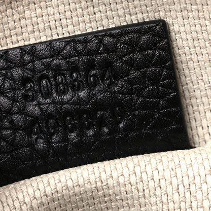 Gucci Pebbled Calfskin Small Soho Disco Bag Black 7 of 10