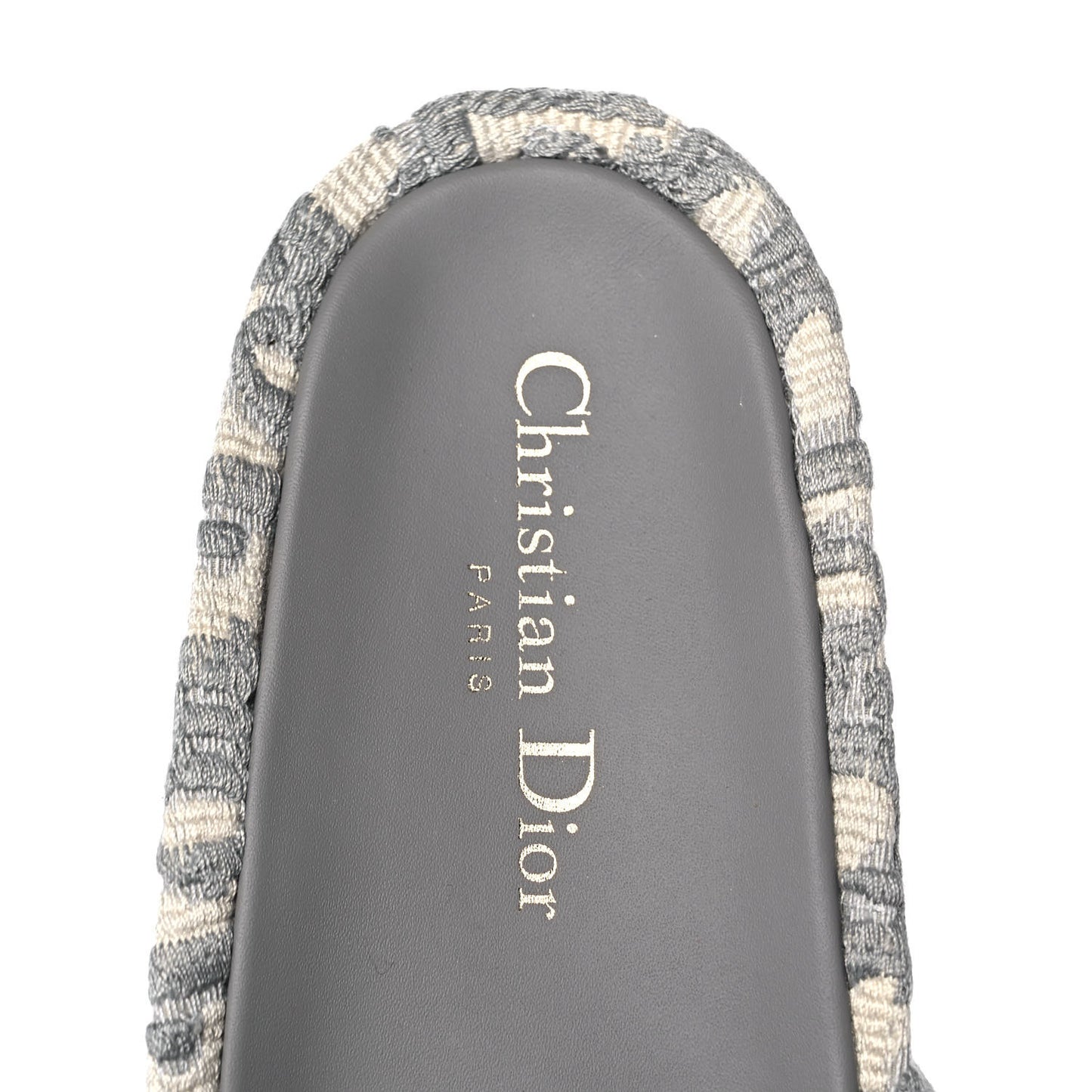 Oblique D-Way Platform Sandals 38 Grey Stone