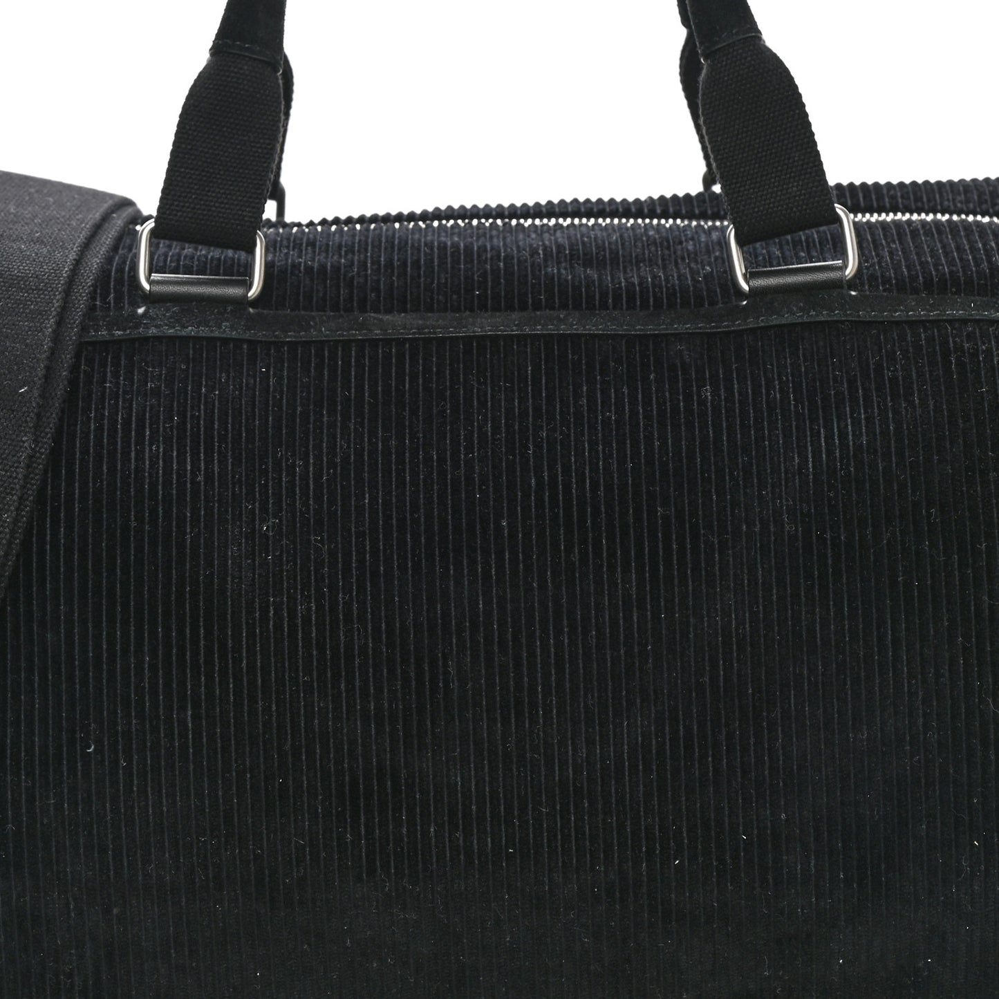 Corduroy Andy Duffle Bag Black