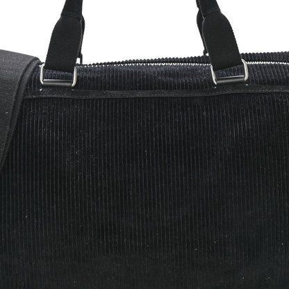 Saint Laurent Corduroy Andy Duffle Bag Black 8 of 10
