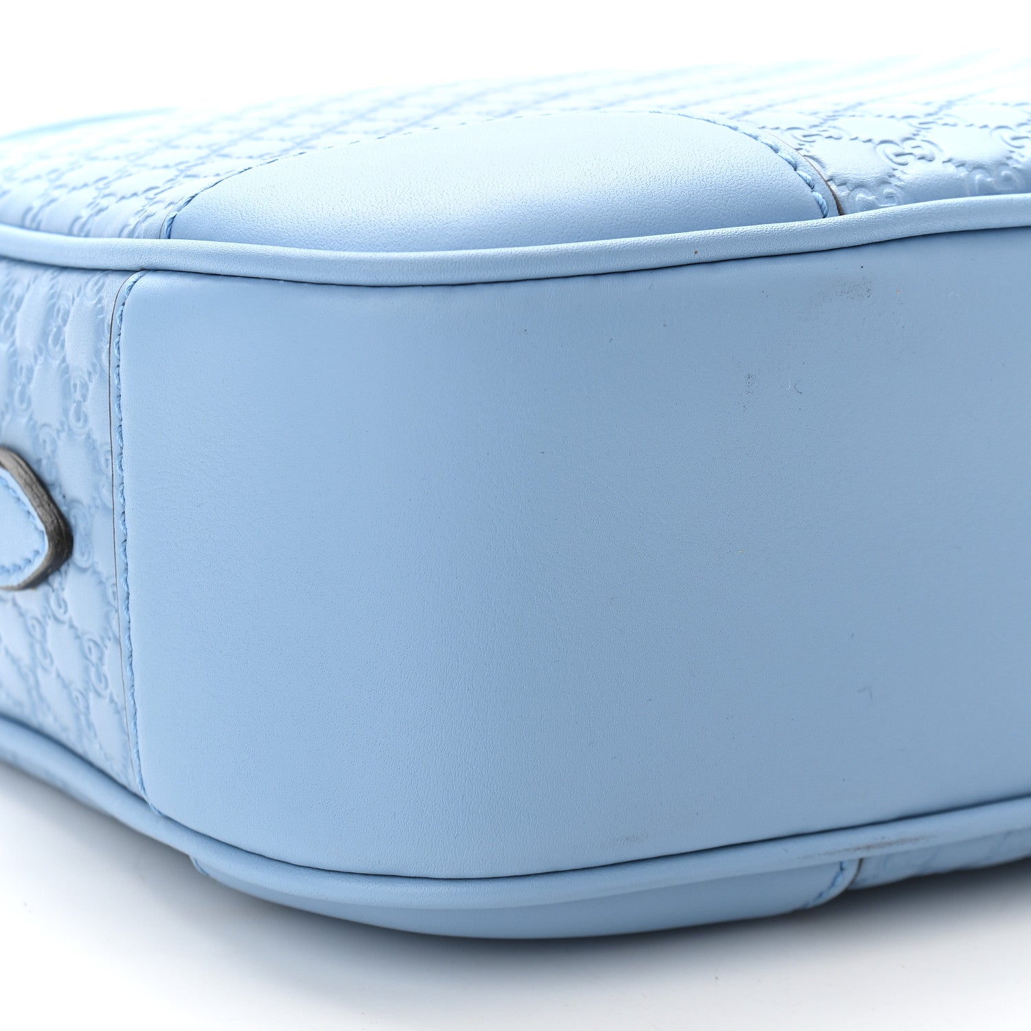 Gucci Microguccissima Mini Bree Messenger Bag Mineral Blue 8 of 10