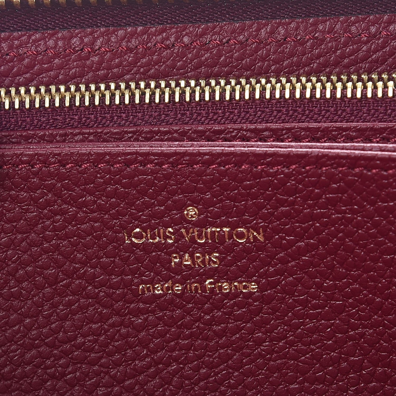 Louis Vuitton Empreinte Zippy Wallet Raisin 6 of 8