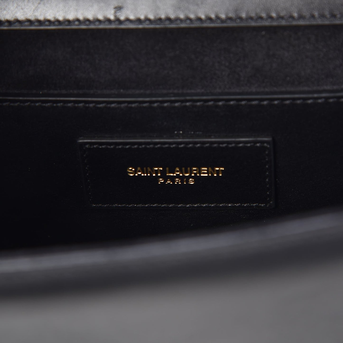 Calfskin Classic Monogram Cassandre Clutch Black