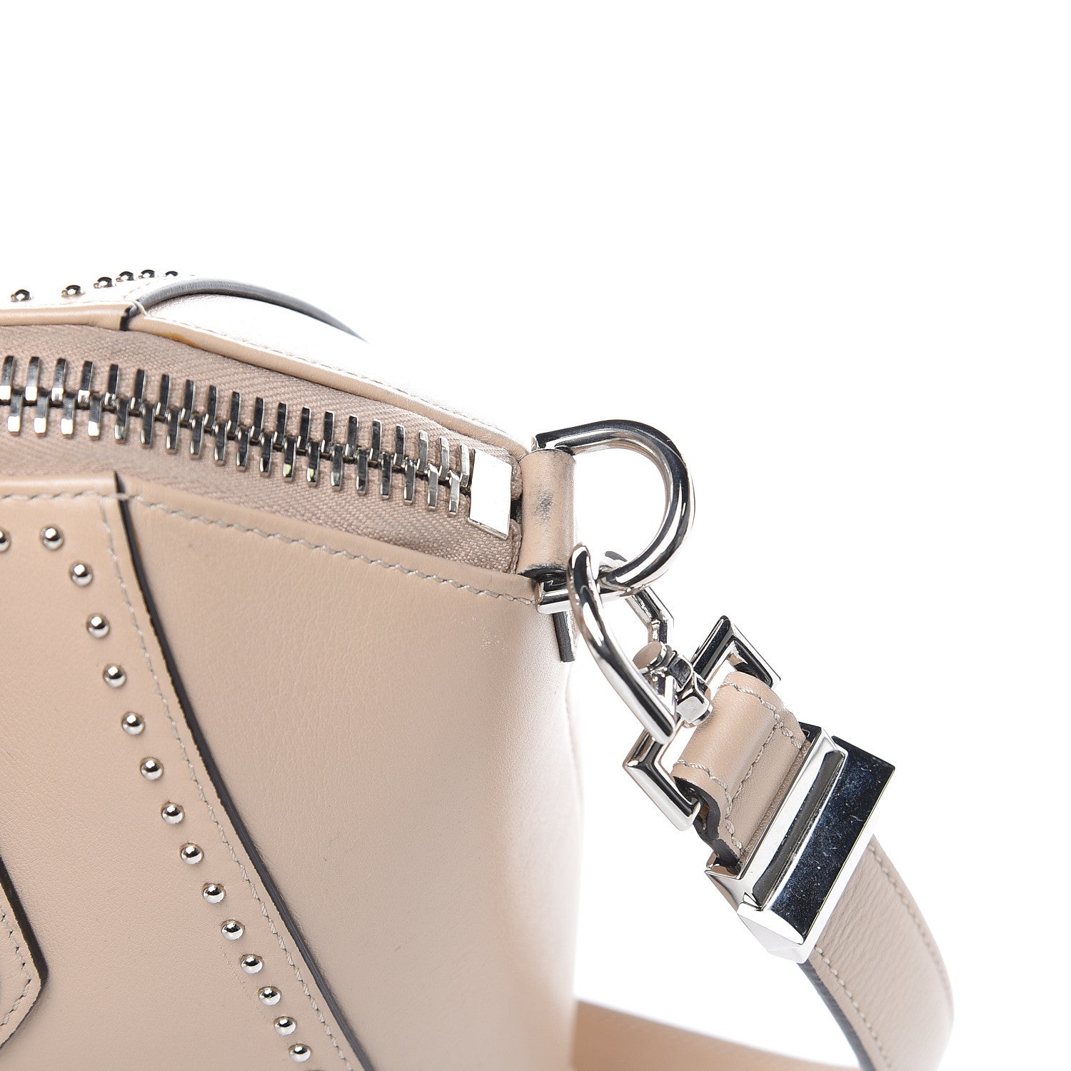 Givenchy Calfskin Small Studded Antigona Nude 5 of 21