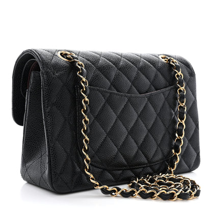 Chanel Caviar Quilted Small Double Flap Black 3 of 12