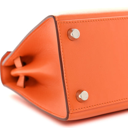 Hermes Gulliver Mini Kelly Sellier 20 Orange 8 of 10