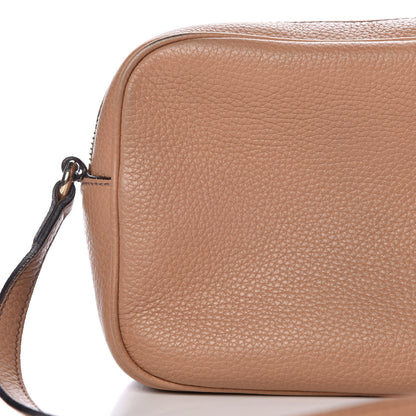 Gucci Pebbled Calfskin Small Soho Disco Bag Camelia 11 of 12