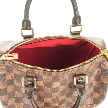 Louis Vuitton Damier Ebene Speedy Bandouliere 25 5 of 8