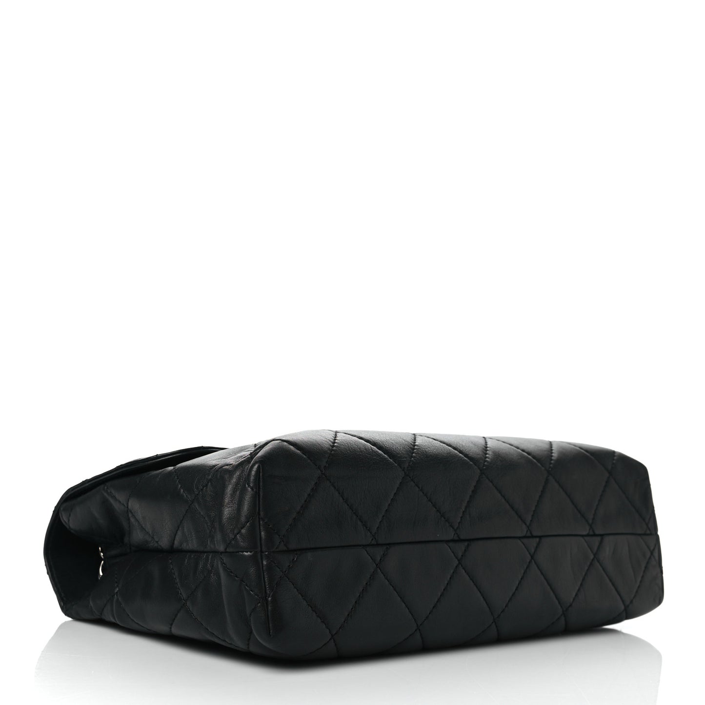 Calfskin Quilted In The Business Flap Bag Black