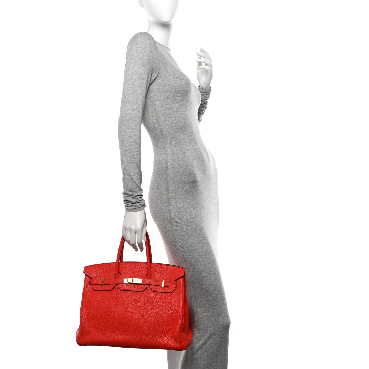 Togo Birkin 35 Rouge de Coeur