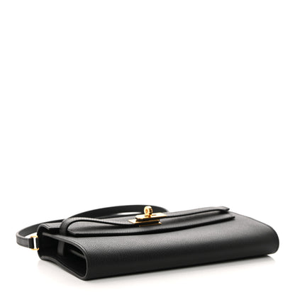 Hermes Epsom Kelly Wallet To Go Black 4 of 11