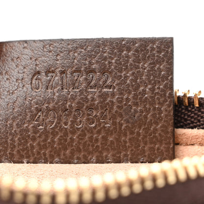 Gucci GG Supreme Monogram Web Ophidia Key Case Beige New Acero 7 of 7