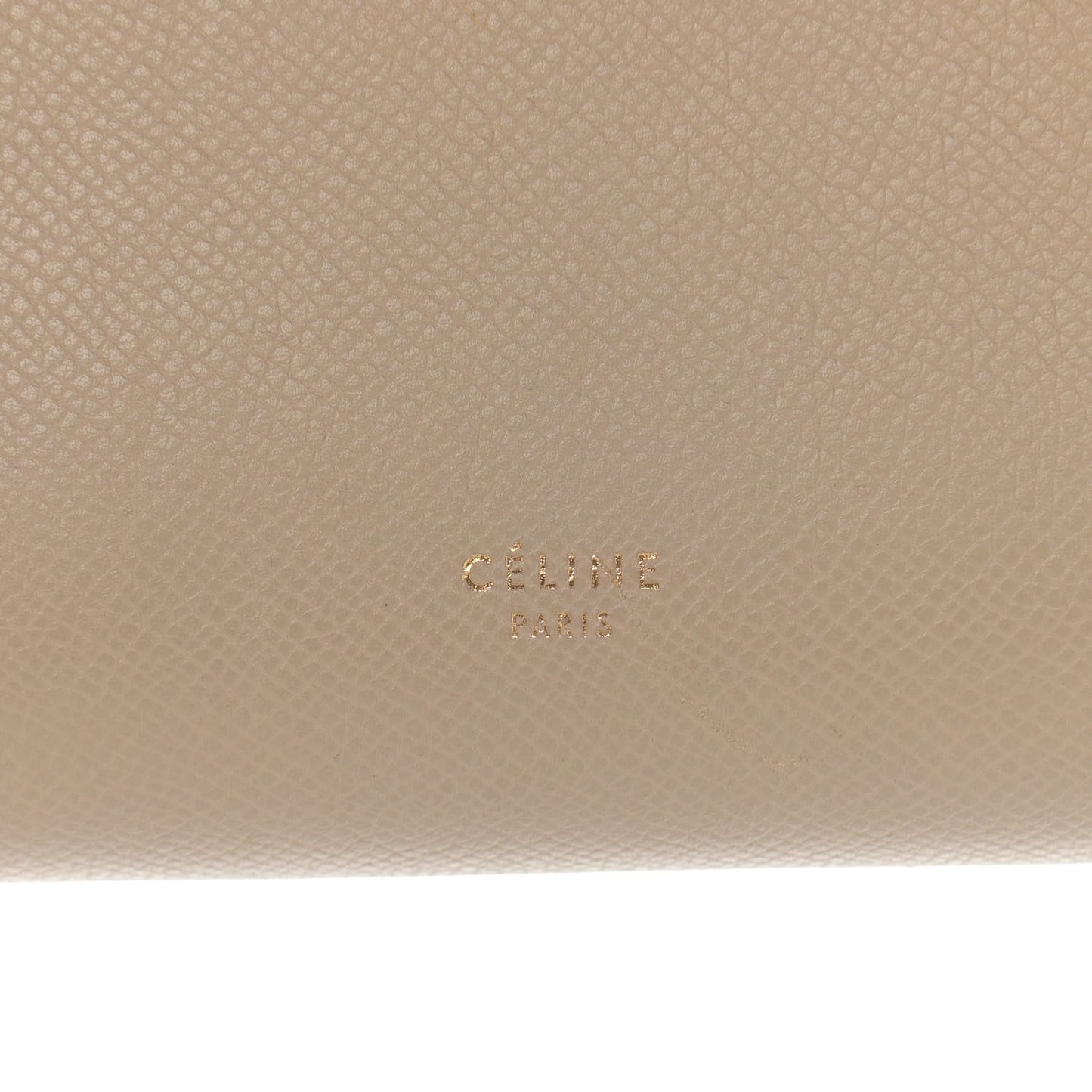 Grained Calfskin Micro Belt Bag Light Taupe