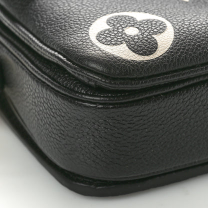 Louis Vuitton Empreinte Monogram Giant Pochette Metis East West Black Beige 8 of 10