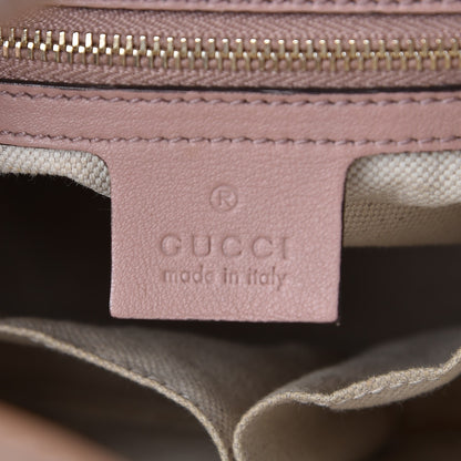 Gucci Patent Microguccissima Medium Nice Top Handle Dome Bag Dark Cipria 6 of 14