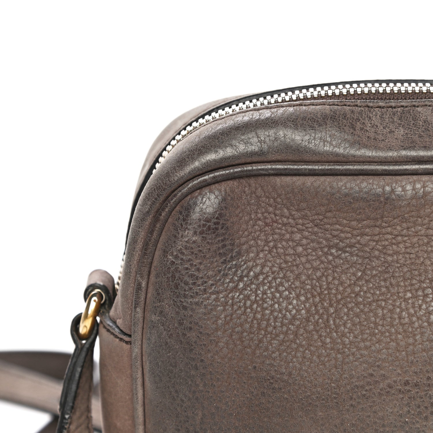 Gucci Vitello Range Small Soho Disco Bag Grey Field 28 of 37