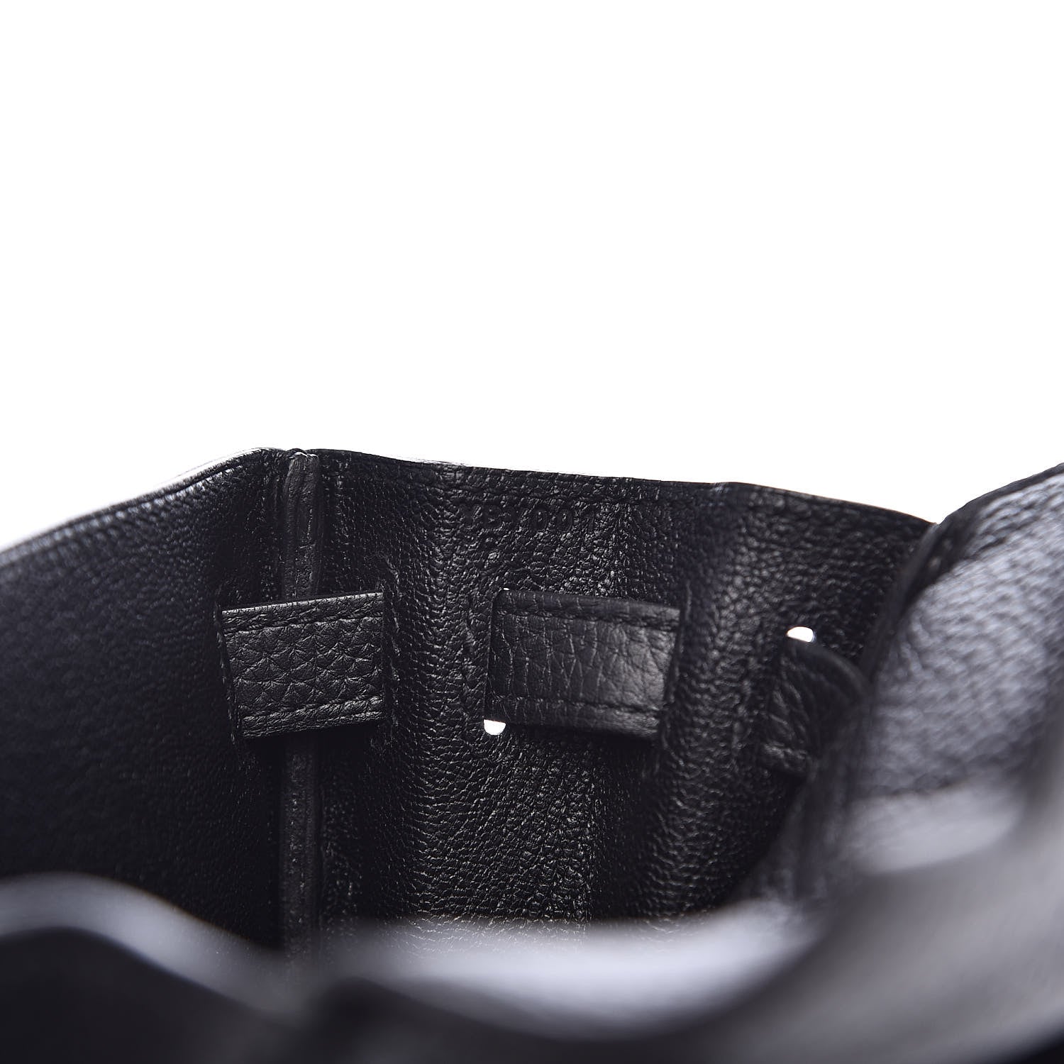 Hermes Taurillon Clemence Kelly Ado Backpack Black 7 of 11